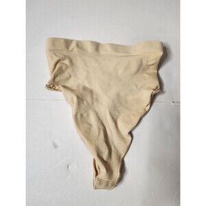 Skims Mid Waist Thong Shapewear Womens Small Sand Seamless Sculpt NWOT